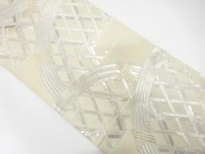 アンティーク　光悦垣模様織り出し袋帯（材料）